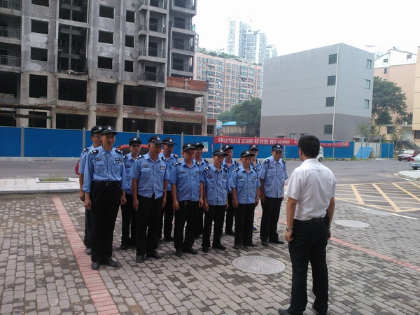 利民佳苑物业发展消防安全演习